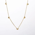 0003310 Collana A Forma Di Cuore In Oro