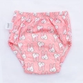 Pañal de aprendizaje rosa para bebés con estampados de conejo para el entrenamiento del baño - Conejo rosa
