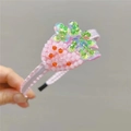 Pink beaded strawberry headband for girls featuring vibrant handmade fruit decorations - Pink Strawberry Headband