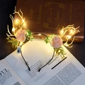 Branch Reindeer Antler Warm Light