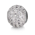 6mm / Platinum Color White Zirconia