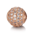 6mm / Rose Gold with White Zirconia