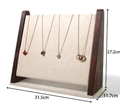 Beveled Necklace Stand M Velvet