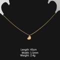 1 Gold (leer) / Edelstahl