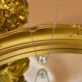 Pendentif Perle Unique Argenté