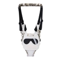 Harnais de marche pour bébé blanc respirant avec bordure camouflage et gilet mesh - BX36 Respirant Soutien Entrejambe-Camouflage Lunettes