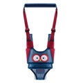 Harnais de marche pour bébé respirant avec motif de chouette rouge et bleu - BX36 Respirant Soutien Entrejambe-Bleu Hibou