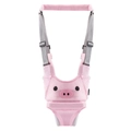 Détail du harnais de marche pour bébé cochon rose avec maille respirante et sangles réglables - BX36 Respirant Soutien Entrejambe-Cochon Rose