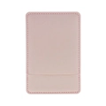 Specchio portatile quadrato in acciaio inossidabile con custodia in pelle PU rosa - Rosa Sakura