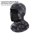 Long Camouflage (with Eyeglasses Aperture) / One Size