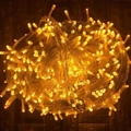 100m 800 LED warm white string lights with IP65 waterproof rating for festive decor - Classic Bare String Lights In Warm Colors