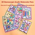 3d Acrylic Watercolor Painting