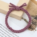Braided Knot Style / Dusty Pink