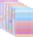 50 Seiten Pro Buch / Farbnotizblock