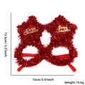 Red Wool Tops Five-pointed Star Style