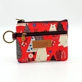 Portamonete Forest Bear - Rosso Brillante