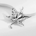 Steel Color|maple Leaves