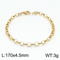 Gold 170 * 4.5mm = Bracelet Kb146825-z
