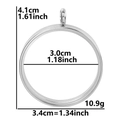 [outer Diameter - 35mm Smooth Finish] Steel Color