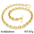 Gold OT Necklace (KN230525-K)