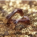 Creatieve ring met omhelzende handen in elegante roségouden finish voor geliefden - Stijl 002 / Roségoud