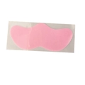 Pink gel skincare strip for blackhead removal displayed on transparent backing sheet - Ingot Shape / 1 Piece / Pink