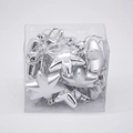 Set di stelle argentate da 4,5 cm per decorazione albero di Natale in scatola - 4.5CM / Argento
