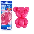 Matte Rose Red Long Balloons 100 In A Pack
