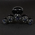 Sfondo Nero Inchiostro Verde Blu Diamante