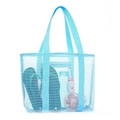 Borsa Trasparente Blu Cielo