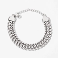 Silver Braided Wheat Style (SBP354)