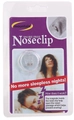 Transparent silicone magnetic nose clip for anti-snoring in clear blister packaging - Blister Box Pack