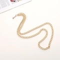 K1656-11mm Catena in Maglia di Alluminio Oro