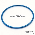 Simple Polished (KB180404-KFC) / 68*3mm (Single) / Blue