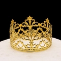 Hollow Out Gold Crown