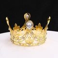 Trefoil Leaf Gold Crown