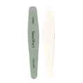 Professional 1000/4000 grit nail buffer block for high-shine polishing and smoothing nails - Rhombus Polishing Strip (Blank Center)