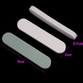 Three-piece set of professional nail buffer blocks with 9cm length and dual-sided finish - 9*2cm Blank Polishing Strip