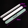 Detail showing dimensions of professional nail buffer block: 18cm long, 2cm wide, 0.8cm thick - 18*2cm Printed Polishing Strip
