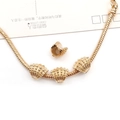 Golden snake chain bracelet with textured shell charms and shiny metallic finish - 1Pc Shell Shape Bead 10x9mm Hole 4mm