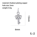 Silver Crown Key L-2