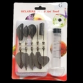3D Jelly Art tool set with 10 metal needles and 20ml syringe for floral cake decorating - Style G