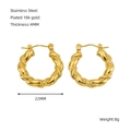Twisted Hoop Style (1306)