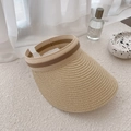 Sombrero De Paja Liso - Beige