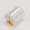 Spool of 0.7mm clear elastic crystal string for DIY jewelry making 100 meters length - 0.7mm - 70m