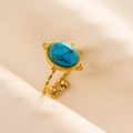Aperto Regolabile / Oro-Blu Scuro