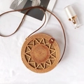 Five-pointed Star Leather Buckle 20*8cm