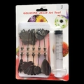 3D Jelly Art Tools set with 20ml syringe and 10 stainless steel floral petal needles - Style J