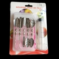 3D Jelly Art Tools Set H with stainless steel needles and plastic syringe for pudding cakes - Style H