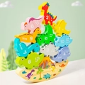 Magnetic Digital Dinosaur Balance Jenga 0.37kg